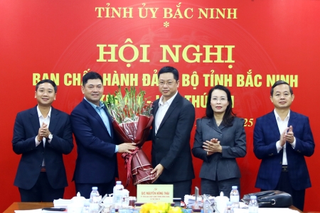 Bắc Ninh có tân Phó Bí thư Tỉnh ủy