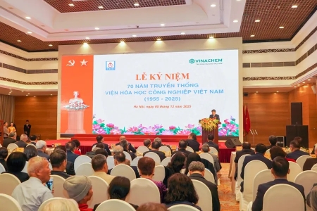 Viện Hóa học công nghiệp Việt Nam: Kỷ niệm 70 năm ngày thành lập