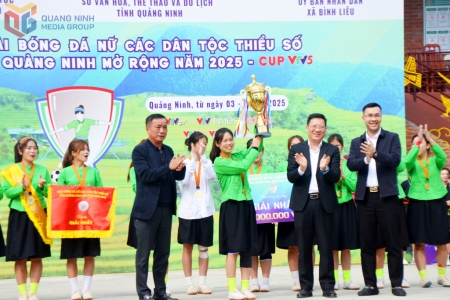 Thắng Mông Dương 4-1, Lâm Thượng vô địch Giải bóng đá nữ các dân tộc thiểu số tỉnh Quảng Ninh mở rộng 2025