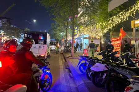 Lực lượng HP22 Công an thành phố Hải Phòng phát hiện 55 trường hợp có dấu hiệu vi phạm