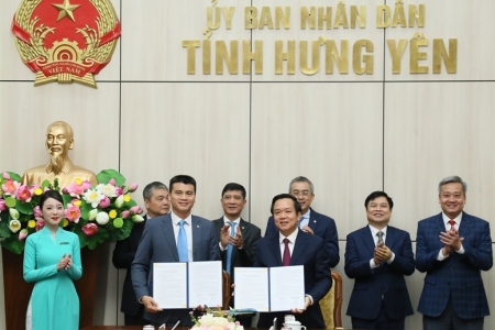 Hưng Yên ký kết biên bản thỏa thuận hợp tác với Vietnam Airlines