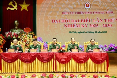 Ông Nguyễn Đức Tới tái cử Chủ tịch Hội Cựu chiến binh Hà Tĩnh