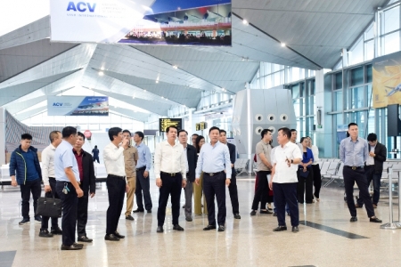 Nghệ An thúc đẩy tiến độ các dự án trọng điểm tại Cảng hàng không quốc tế Vinh