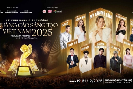 Vạn Xuân Awards 2025 rực cháy với concert quy tụ Mỹ Tâm và loạt sao Việt