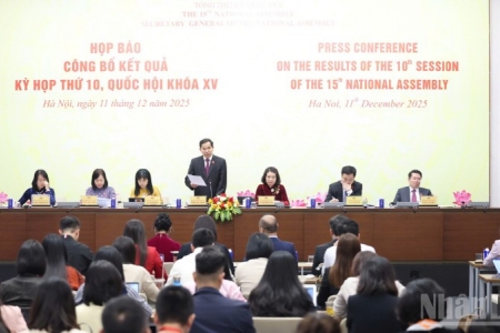 Quốc hội khóa XV hoàn thành khối lượng công việc kỷ lục tại Kỳ họp thứ 10