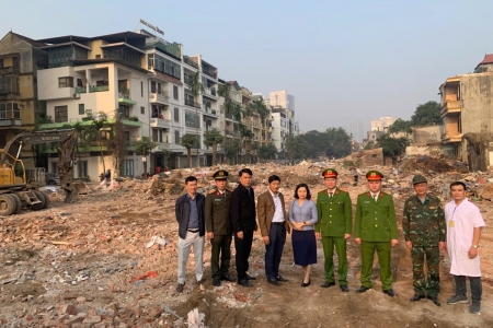 Hà Nội: Phường Ô Chợ Dừa hoàn thành 100% bàn giao mặt bằng, không phát sinh cưỡng chế