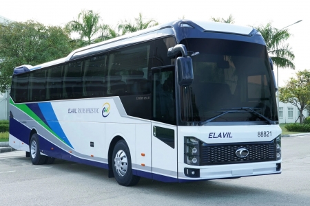 THACO AUTO xuất khẩu xe bus ghế ngồi cao cấp layout 2:1 sang thị trường Philippines