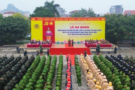 Công an tỉnh Lạng Sơn triển khai đợt cao điểm tấn công, trấn áp tội phạm