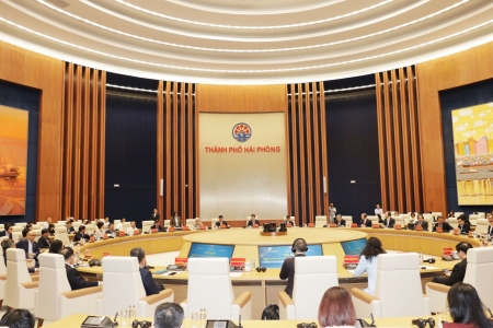 Hội nghị Xúc tiến đầu tư với chủ đề “Khu thương mại tự do thành phố Hải Phòng - Điểm đến của kỷ nguyên mới”