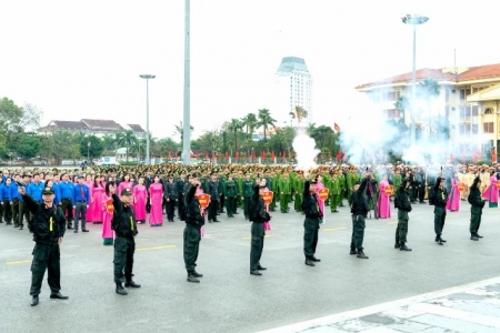 Công an Quảng Trị triển khai cao điểm đảm bảo an ninh trật tự dịp các sự kiện lớn năm 2026