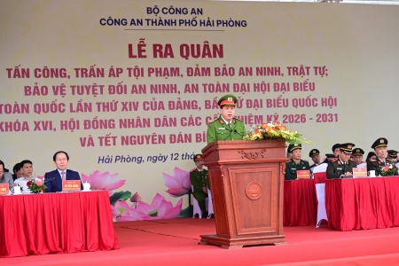 Công an Hải Phòng ra quân tấn công, trấn áp tội phạm
