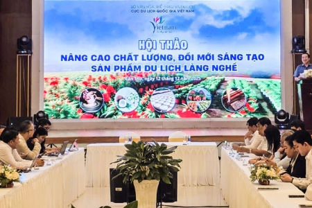 Nâng tầm chất lượng và sáng tạo sản phẩm du lịch làng nghề