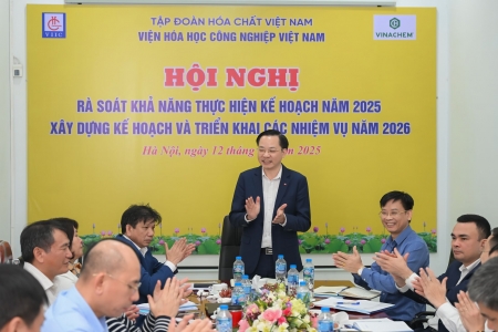 Phát huy vai trò trung tâm nghiên cứu phát triển của Viện Hóa học Công nghiệp Việt Nam