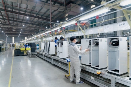 Máy lọc nước Hydrogen ion kiềm Hòa Phát: Công nghệ lọc đa tầng kết hợp điện phân