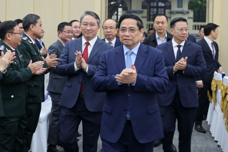 Thủ tướng Phạm Minh Chính dự Hội nghị toàn quốc tổng kết công tác tư pháp năm 2025