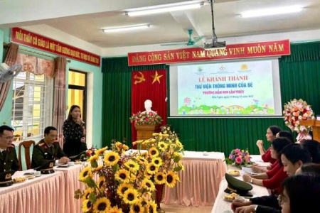 Khánh thành mô hình thư viện hiện đại dành cho trẻ em khu vực biên giới Quảng Trị