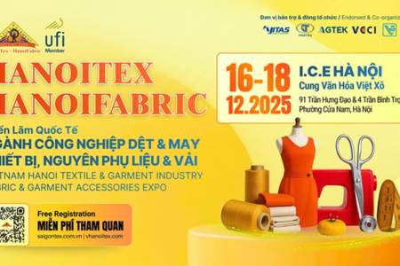 Triển lãm quốc tế thiết bị và nguyên phụ liệu dệt may 2025