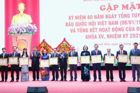 Thanh Hóa: Gặp mặt kỷ niệm 80 năm ngày Tổng tuyển cử đầu tiên bầu Quốc hội Việt Nam