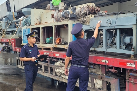 Ngành Hải quan yêu cầu tăng cường kiểm soát nhập khẩu máy móc, thiết bị đã qua sử dụng