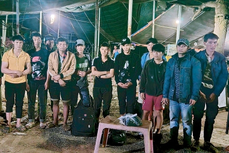 Tây Ninh: Bắt giữ 13 người nhập cảnh trái phép từ Campuchia