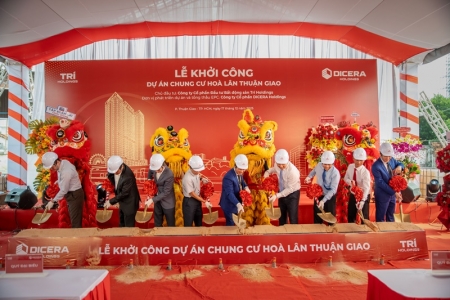 DICERA khởi công Dự án chung cư gần 1.900 tỷ đồng ngay đại lộ Bình Dương