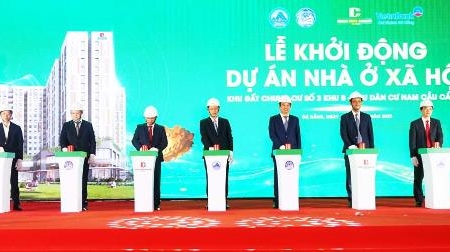 Đà Nẵng: Khởi công hai dự án nhà ở xã hội gần 2.000 căn hộ cho người lao động