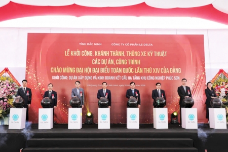 Bắc Ninh: Khởi công xây dựng hạ tầng Khu công nghiệp Phúc Sơn