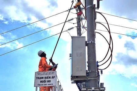 Điện Biên: Điện lưới quốc gia lan tỏa tới 132 hộ dân vùng cao trước thềm năm mới