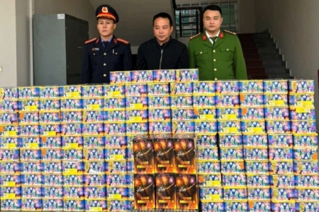Công An Nghệ An quyết liệt trấn áp pháo nổ trái phép trong cao điểm cuối năm