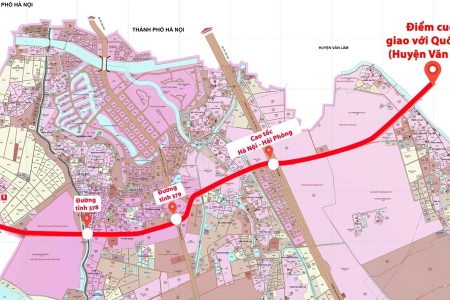 Hưng Yên: Đầu tư hơn 1490 tỷ đồng làm đường vành đai kết nối cầu Ngọc Hồi với QL5