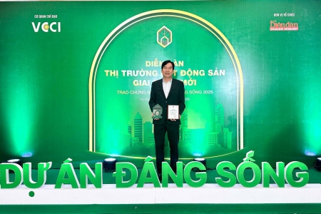 New Lavida do Lê Phong Group phát triển được vinh danh là “Dự án đáng sống năm 2025’’