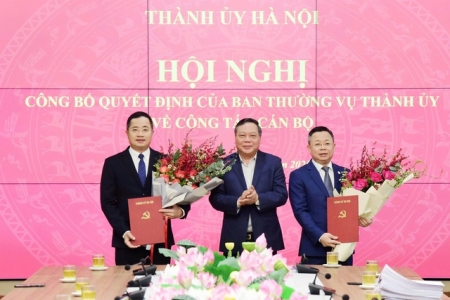 Thiếu tướng Nguyễn Thành Long giữ chức Chánh Văn phòng Thành ủy Hà Nội