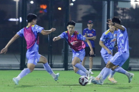 U23 Việt Nam tăng tốc rèn thể lực tại Qatar, quyết tâm hướng tới VCK U23 châu Á 2026
