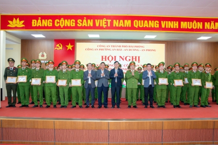 Năm 2025, tỷ lệ phá án của Công an phường An Phong, An Hải và An Dương đạt 83,78%