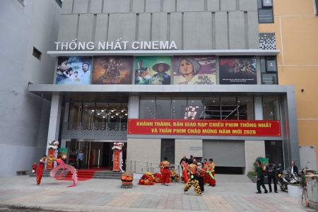 Hải Phòng: Khánh thành Rạp Thống Nhất và khai mạc Tuần phim chào mừng năm mới 2026
