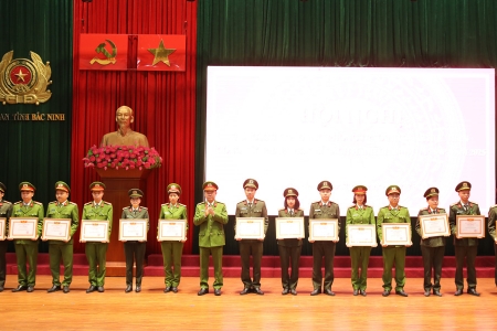 Công an tỉnh Bắc Ninh đứng thứ hai toàn quốc về chí số cải cách hành chính