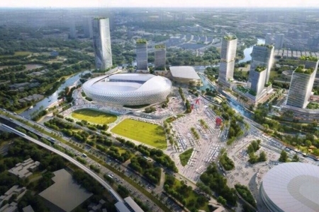 TP. HCM: Tổ chức động thổ Khu liên hợp Thể dục Thể thao Quốc gia Rạch Chiếc hơn 145.600 tỷ đồng