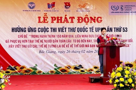 Bắc Ninh triển khai Cuộc thi viết thư quốc tế UPU lần thứ 55 năm 2026