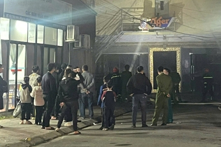 Hải Phòng: Khống chế vụ cháy tại quán karaoke đã ngừng hoạt động