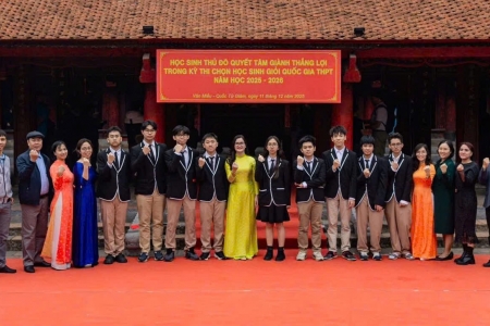 Trường tư thục có 100% học sinh đạt giải học sinh giỏi Quốc gia THPT: Dấu ấn nổi bật trong giáo dục mũi nhọn thời kỳ đổi mới