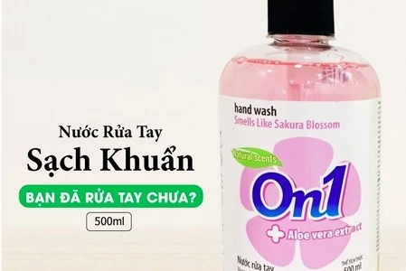 Đình chỉ lưu hành, thu hồi toàn quốc nước rửa tay On1 Hương Fresh Sakura do vi phạm thành phần công bố