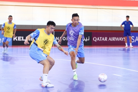 ĐT futsal Việt Nam sẵn sàng bước vào VCK futsal châu Á 2026