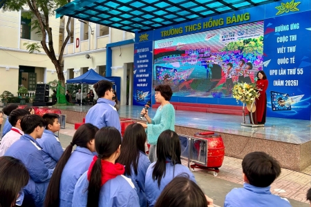 Hải Phòng: Phát động Cuộc thi Viết thư Quốc tế UPU lần thứ 55