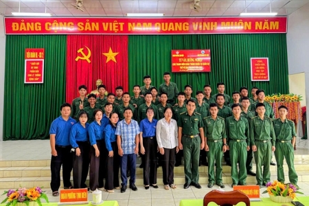 Bộ đội Biên phòng An Giang đồng hành, định hướng tương lai cho thanh niên hoàn thành nghĩa vụ quân sự