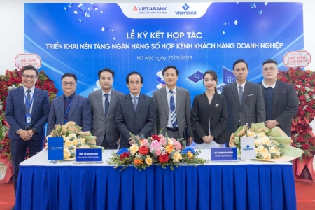 VIETABANK hợp tác Vnditech triển khai nền tảng ngân hàng số hợp kênh cho doanh nghiệp