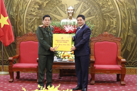 Đoàn công tác Bộ Quốc phòng thăm, chúc Tết tỉnh Bắc Ninh
