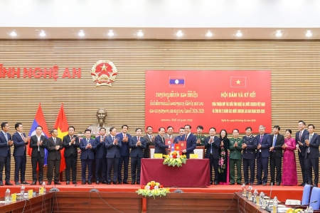 Nghệ An - Bo Ly Khăm Xay: Ký kết thỏa thuận hợp tác giai đoạn 2026 - 2028, mở rộng kết nối phát triển khu vực