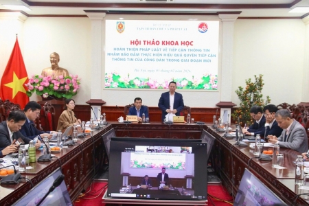 Hoàn thiện pháp luật về tiếp cận thông tin trong giai đoạn mới