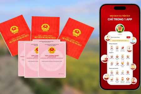 Sổ đỏ điện tử trên VNeID có hiệu lực