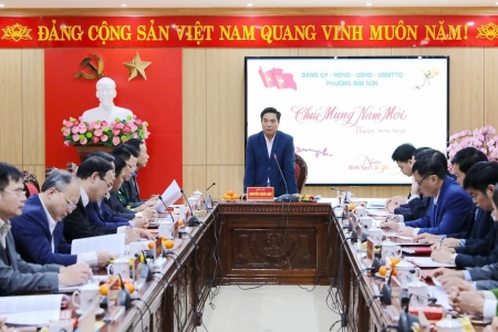 Bí thư Tỉnh ủy Thanh Hóa kiểm tra công tác chăm lo Tết, dự ra quân sản xuất đầu xuân